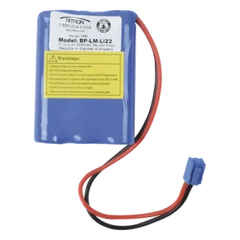 Batería recargable / 11.1 V / 2200 mAh / Li-Ion / Hasta 10 horas de respaldo
