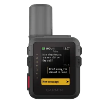 Dispositivo de Comunicación Satelital / SOS Interactivo / Pantalla Táctil MIP 1.9 in / GPS Multibanda / Autonomía 14 Días / IP67 / MIL-STD-810