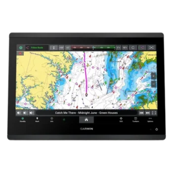 Plotter de Navegación GPSMAP 1623xsv / Pantalla Táctil IPS 15.6" Full HD / Salida de sonda CHIRP 1 kW con ClearVü y SideVü / Compatibilidad LiveScope y Panoptix / Conectividad NMEA 2000 y 0183 / IPX7 Resistente al Agua / Dual