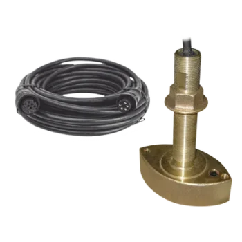 Kit de transductor / Frecuencia dual 50/200 kHz / Potencia 600 W / Cable 8 m (26.2 ft) / Conector 10 pin para sonda FURUNO / Bronce anticorrosión