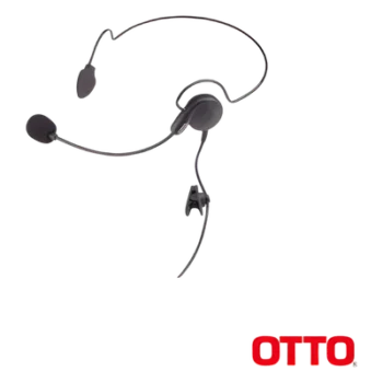 Diadema / Auricular Izquierdo / Micrófono Flexible / Control PTT / Operación -20°C a +60°C / Diseño Ultra Ligero