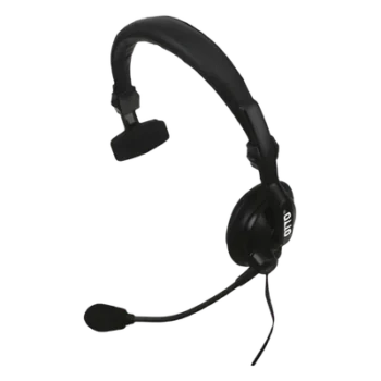 Diadema / Cancelación de Ruido / Brazo Giratorio 360° / PTT en Cable / Resistencia 30 lbs / Compatible ICOM ICF50/60/50V/60V/3161/4161