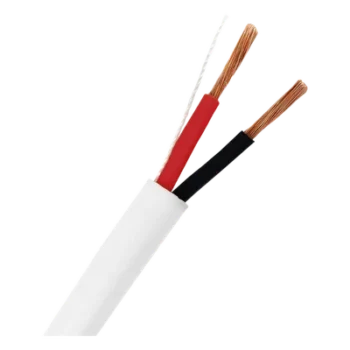 Cable para Bocina / 2x18 AWG / Libre de Oxígeno / 152 m (500 ft) / UL CL3R / Blanco