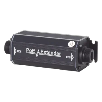 Extensor PoE Gigabit / 200 m (656.2 ft) / 60 W / IP66 / 1 Puerto Entrada / 1 Puerto Salida / Sin Alimentación Adicional