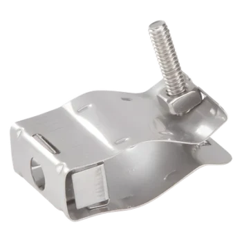 Sujetadores Tipo Mariposa / Cable Coaxial 2-1/4 in / Guía Elíptica 37 / Acero Inoxidable / 10 Piezas