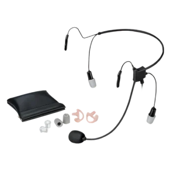 Diadema / Reducción de ruido 29 dB / MIL-STD-810 / Dual auricular / < 60 g / -20°C a +60°C