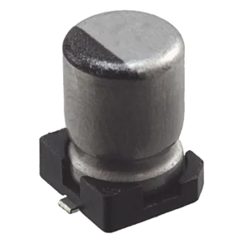Capacitor Electrolítico SMD / 10 µF / 35 VCC / Tolerancia ±20% / 5 x 6.1 mm / AEC-Q200