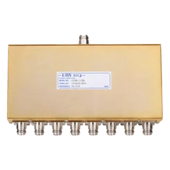 Divisor de Potencia / 8 Vías / 30-700 MHz / 0.5 W / Conectores N Hembra / 41 x 224 x 152 mm / 1.35 x 7.35 x 4.99 ft