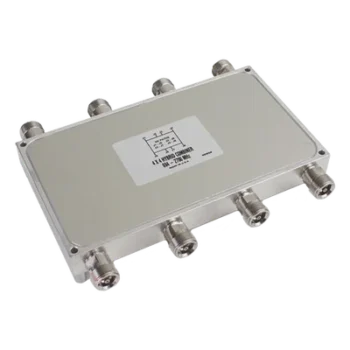 Combinador híbrido / 4x4 / 694-2700 MHz / 150 W / -161 dBc PIM / IP64 / Conectores 4.3-10