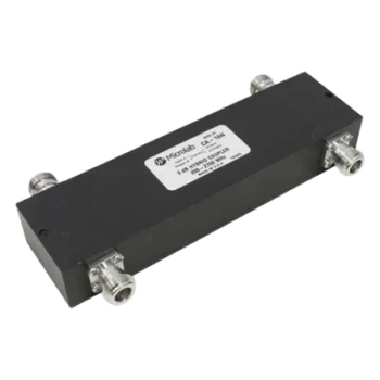 Acoplador híbrido 2x2 / 350-2700 MHz / 200W / -161 dBc PIM / Conectores 4.3-10 IP65 / VSWR 1.20:1
