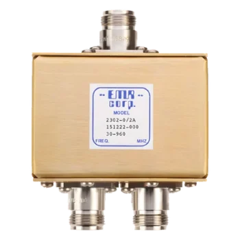 Divisor de Potencia RF / 2 Vías / 30-960 MHz / 0.5 W / N Hembra / 1.5x2.8x3.5 in
