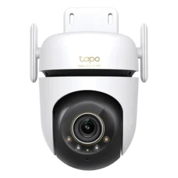 Cámara IP PTZ Wi-Fi / 5 Megapixel 3K / Visión 360° / Starlight Color / IP66 / Audio Bidireccional / Detección IA