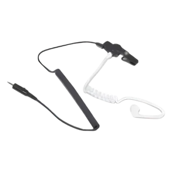 Audífono de tubo acústico / Conector 2.5 mm / Diseño ergonómico / Clip de sujeción