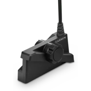 Sonda Live transductor LVS34/ 530-1,100 kHz / 500 W / 61 m (200.1 ft) Profundidad Máxima / 20° x 135° Haz / Garmin Marine Network / Soporte con Perspectiva