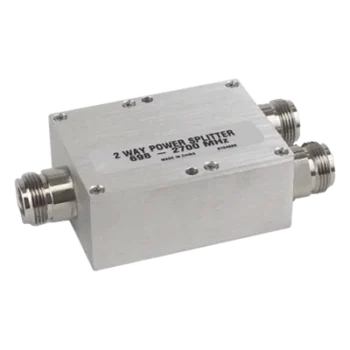 Divisor de Potencia Wilkinson / 2 Vías / 694-2700 MHz / 50W / Conectores 4.3-10 / IP64 / PIM -154 dBc