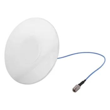 Antena DAS para techo / 608-2700 MHz / Bajo PIM -155 dBc / Diseño ultra-delgado traslúcido / Conector N hembra