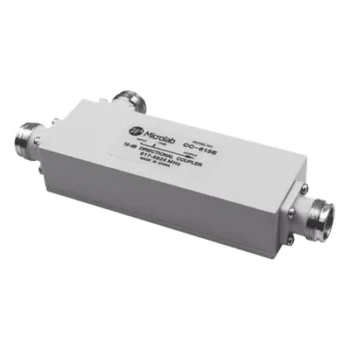 Acoplador direccional / 13dB / 617-5925MHz / 300W / -161dBc PIM / 4.3-10 / IP67 / 2028 pies