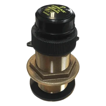 Transductor Thru Hull / Bronce / Profundidad-Velocidad-Temperatura / 235 kHz / 75 x 125 mm / 2.5 x 4.1 in
