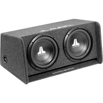 Subwoofer W0v3 dual de 12 pulgadas / Car Audio / 300 W RMS o 600 W RMS / Impedancia 2 Ω o 4 Ω / Carcasa con Puertos de Ranura / Cono de Polipropileno Relleno de Minerales / Terminal con Botones