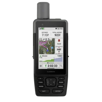 Navegador GPS Portátil / Pantalla Táctil 3.5" / Multibanda GNSS / IP67 y MIL-STD-810 / Batería 840 h / Memoria 64 GB / Wi-Fi y Bluetooth