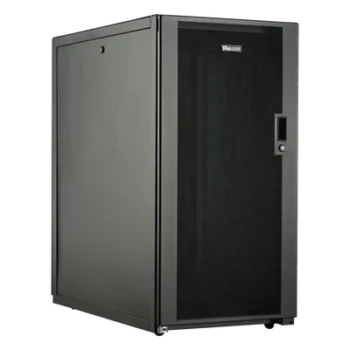 Gabinete de Piso / 24 UR / 600 mm Ancho / 1070 mm Profundidad (42.12') / Puertas Ventiladas 69% / Carga Estática 567 kg