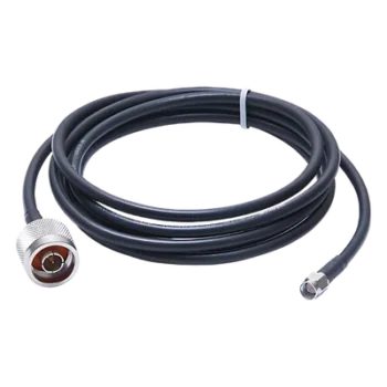 Jumper / 2 m (6.56 ft) / RG-58U / N Macho a SMA Macho / 50 Ω / 95% Blindaje Cobre