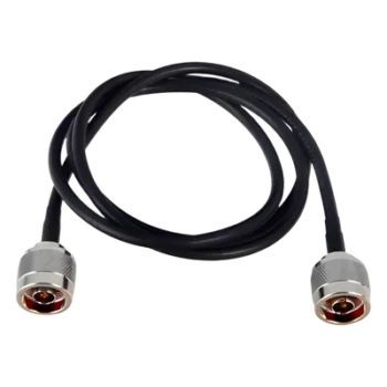 Jumper RF / 110 cm (3.61 ft) / RG-58U / Conectores N Macho / 50 Ohm / Teflón