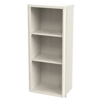 Gabinete Abierto / 3 Niveles / Sin Puerta / Acero Galvanizado / 400 x 1060 x 300 mm (15.7 x 41.7 x 11.8 in)