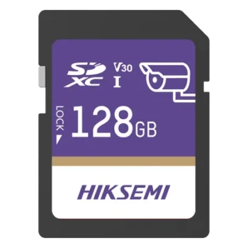 Tarjeta SD para Videovigilancia / 128 GB / 100 MB/s Lectura / 90 MB/s Escritura / Clase 10 U3 V30 / 3D TLC NAND / -25°C a 85°C (-13°F a 185°F)