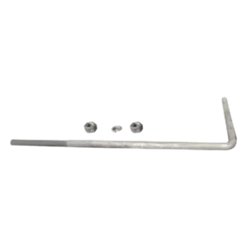 Ancla en L / 3/4' / 62 x 22 cm / Galvanizado por Inmersión en Caliente / 1 Pieza