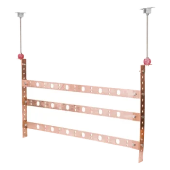Montaje para Barra de Tierra / Cobre / 63.50 mm (2 1/2 in) / Tres y Cuatro Barras / Diseño Universal