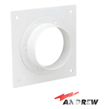 Placa Pasamuros / 1 Puerto 4.0' / Aluminio / IP66 / 7.00' x 7.00'