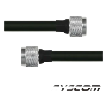 Cable RF400, con conductores N Macho en ambos extremos.