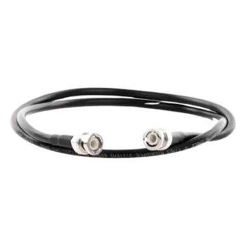 Jumper Coaxial RF / Cable LMR-240 (RG-8/X) / 85 cm / Conectores BNC Macho a BNC Macho / 50 Ohm