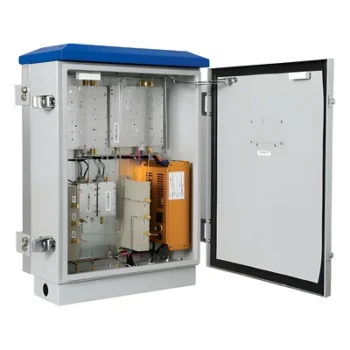 Amplificador de Señal Celular de Alta Potencia. Especial para Crear una Zona Celular en Áreas Rurales o Comunidades Alejadas. 95 dB de Ganancia, 20 Watts de Potencia, 850 MHz Banda de Frecuencia. Hasta 5 Km Lineales de Cobertura.