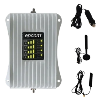 KIT de Amplificador de Señal Celular Para Vehículo/ Soporta y Mejora la Señal Celular 4.5G, 4G LTE/ Múltiples Operadores, usuarios y dispositivos/ Ideal para Vehículo tipo Camioneta, Pick up o Sedán.