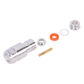 Conector N Hembra de Rosca para cables RG-58/U, RG-142/U.