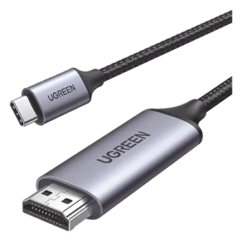 Cable Adaptador USB-C a HDMI / 4K@60Hz / 1.5 m (4.92 ft) / Thunderbolt 3 y 4 / Nylon Trenzado / Aluminio