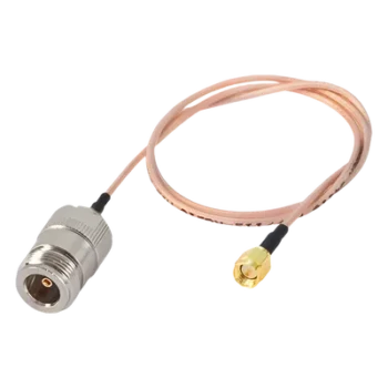 Jumper con Cable RG-316 conectores N Hembra / SMA Macho Inverso 60 cm.