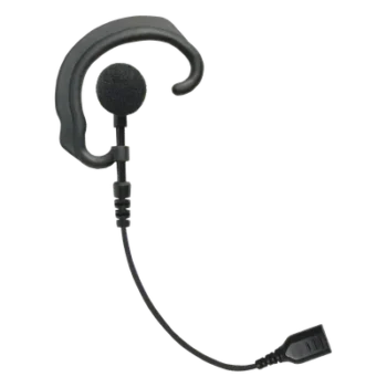 Auricular de Gancho para Oído / Cable de Fibra Trenzada / Conector SNAP / Altavoz Giratorio / Compatible Micrófono Solapa 1 o 2 Hilos