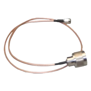 Jumper de 0.6 mt de longitud, cable RG-316 conector N macho en un extremo y al otro SMA inverso