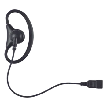 Audífono en Anillo Ajustable / Cables Reforzados con Kevlar / Desconexión Rápida / Conector 5 lb / Compatible Micrófono 1 o 2 Cables