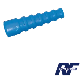 Soporte de Alivio de Tensión / Compatible con RG-58/U, RG-142/U, LMR-195 / Ensamble Manual / Cuerpo Plástico Azul