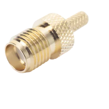 Conector SMA / Hembra Inverso / Anillo Plegable / RG-174/U / BELDEN 8216 / 0.18 in Diámetro