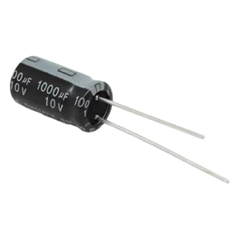 Capacitor Electrolítico Radial / 1000 µF / 10 V / Tolerancia ±20% / -40 °C a +85 °C