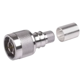Conector N Macho Plegable con Pin Cautivo para cables Tipo RG8