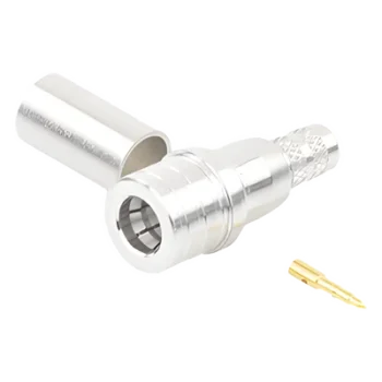 Conector RF Coaxial / QMA Macho / Anillo Plegable / 50 Ω / 0-6 GHz / 335 VRMS / RG-8/X, LMR-240