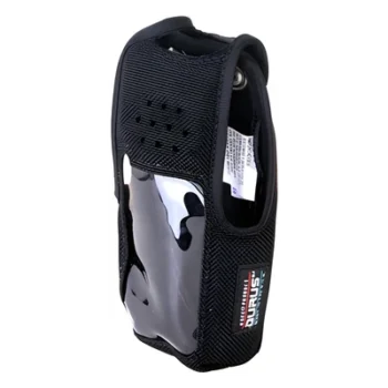 Funda Protectora / Nylon Resistente / Clip Metálico para Cinto / Visor Frontal / Capuchón con Broches / Compatible con Radios NX-410K2 y NX-411K2