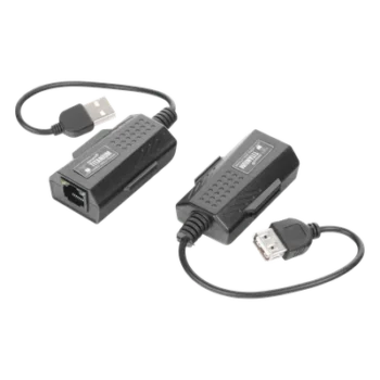 Extensor USB / USB 2.0 / Hasta 50 m (164 ft) / UTP Cat 5/5e/6 / Plug & Play / Sin Alimentación Externa