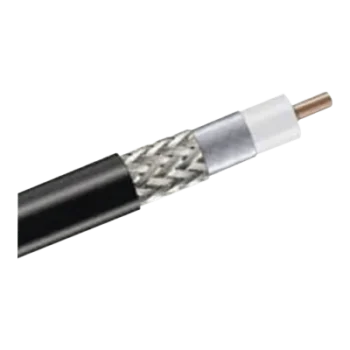 Tramo de Cable Coaxial / 50 Ohms / Conductor Sólido de Aluminio / 10 m (32.8 ft)